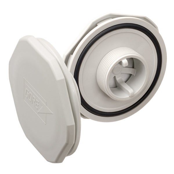 El nuevo elemento de ventilación GORE<sup>®</sup> PolyVent XL mejora la fiabilidad de las carcasas grandes de exterior gracias al mayor caudal de aire