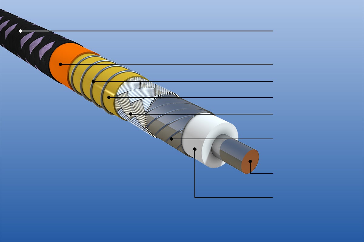 Rugged construction of GORE-FLIGHT Microwave Assemblies, 6 Series