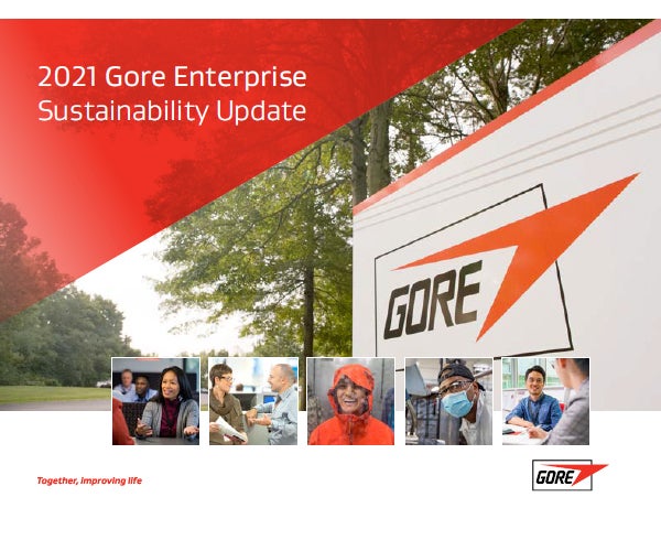 Cover of the 2021 Sustainability Update