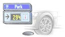 Sensores de guía para el estacionamiento