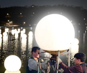Las llamativas lámparas lunares que flotan en el agua siguen brillando gracias a GORE<sup>®</sup> Protective Vents