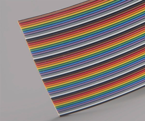 Color-Coded IDC Ribbon Cables